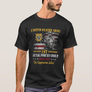 1st Special Forces Group Veteran 1st SFG Shirt 4th