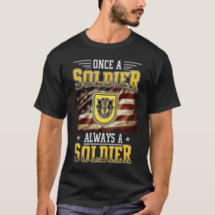 1st Special Forces Group Veteran Always a Soldier  T-Shirt