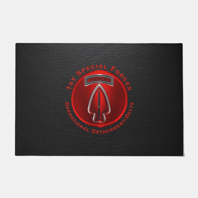1st Special Forces Operational Detachment-Delta  Doormat (Front)