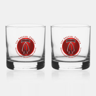 1st Special Operational Detachment Delta Whiskey Glass