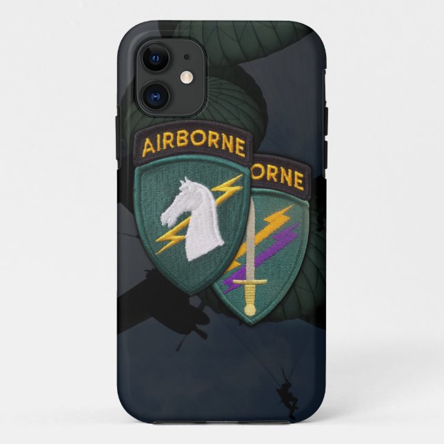 1st Special Operations Command  Patch Case-Mate iPhone Case (Back)