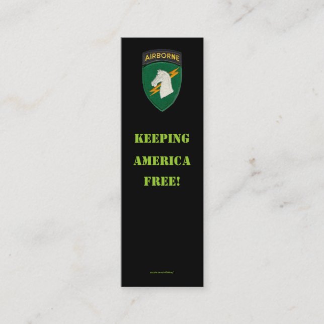 1st special operations command patch Profile Card (Front)