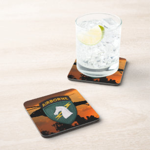 1st Special Ops SOC SOCOM USASOC Veterans Vets Coaster