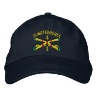 1st Sqdn., 4th Cavalry Embroidered Hat