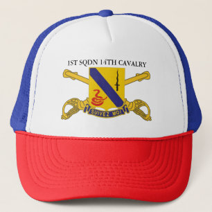 1ST SQUADRON 14TH CAVALRY  TRUCKER HAT