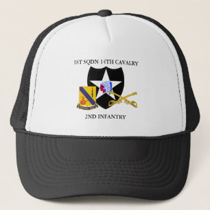 1ST SQUADRON 14TH CAVALRY TRUCKER HAT