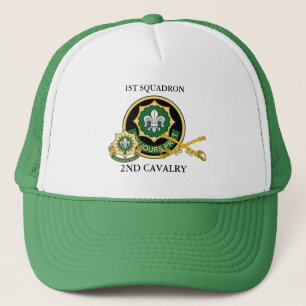 1ST SQUADRON 2ND CAVALRY  TRUCKER HAT