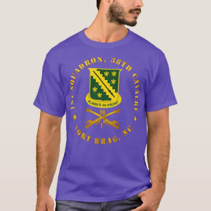 1st Squadron 38th Cavalry Fort Bragg NC w DUI Cav T-Shirt