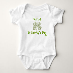 1st St Patrick's Day Onsie for baby Bodysuit