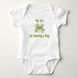 1st St Patrick's Day Onsie for baby Bodysuit