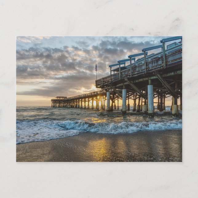 1st Sunrise 2017 Cocoa Beach Postcard (Front)