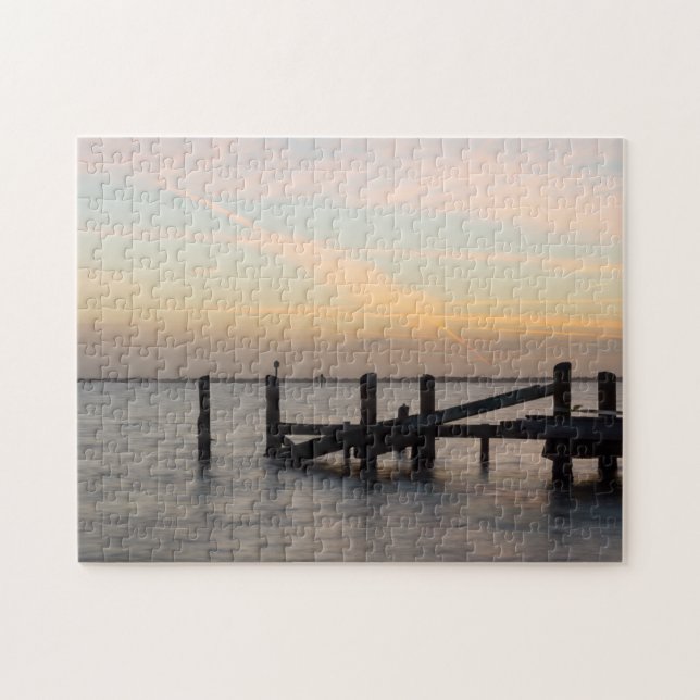 1st Sunset 2017 Cocoa Beach Jigsaw Puzzle (Horizontal)