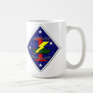 1st Tank Battalion - 1st Marine Division Coffee Mug
