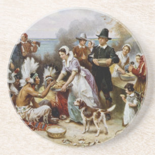 1st thanksgiving coaster