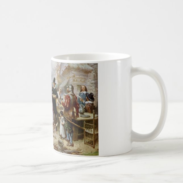 1st thanksgiving coffee mug (Right)