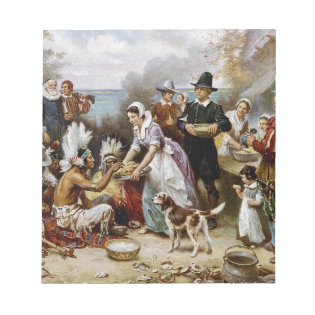 1st thanksgiving notepad (Front)