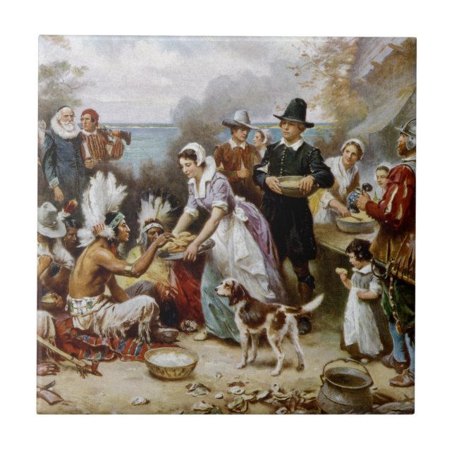 1st thanksgiving tile (Front)
