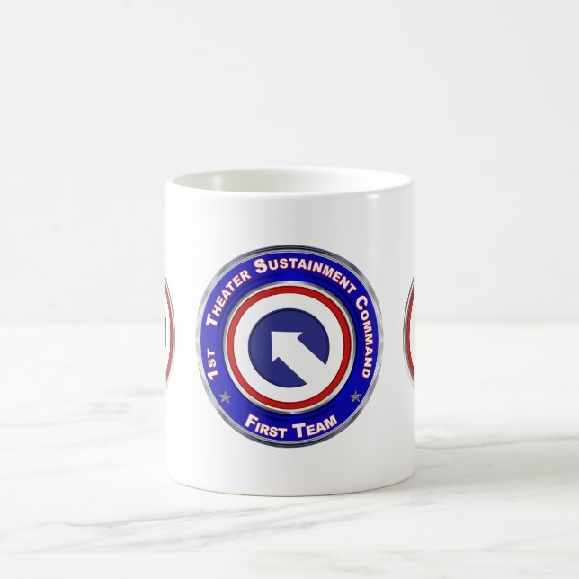 1st Theatre Sustainment Command Coffee Mug (Center)
