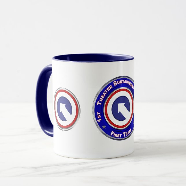1st Theatre Sustainment Command Mug (Front Left)