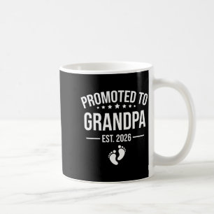 1st Time Grandpa Est 2026 New First Grandpa 2026  Coffee Mug