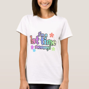 1st Time Mummy-Rainbow T-shirts and Gifts