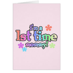1st Time Mummy-Rainbow T-shirts and Gifts