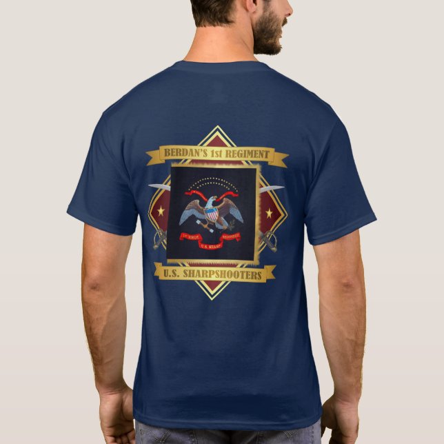 1st US Sharpshooters T-Shirt (Back)