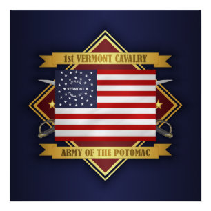 1st Vermont Cavalry Poster