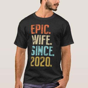 1st Wedding Anniversary For Her Best Epic Wife Sin T-Shirt
