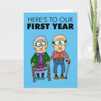 1st Wedding Anniversary Growing Old