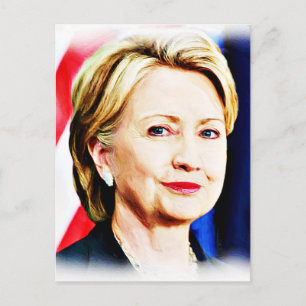 1st Woman President Hillary Clinton 2016_ Postcard