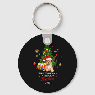 1st Xmas In Our New Home Xmas Norfolk Terrier T Sh Key Ring