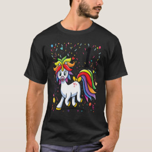 1th Party Bday 1 Years Unicorn Party 1th Birthday  T-Shirt