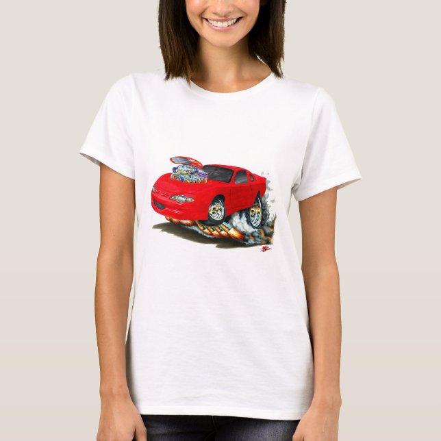 2000-05 Monte Carlo Red Car T-Shirt (Front)
