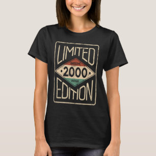 2000 Awesome Vintage Man Or Woman Birthday T-Shirt