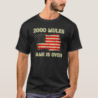 2000 Mules Game Is Over Fair Elections Us Flag