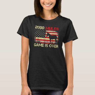 2000 Mules Game Is Over Honest Election 2024 T-Shirt