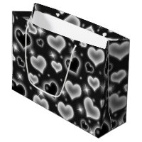 2000s heart gift bag