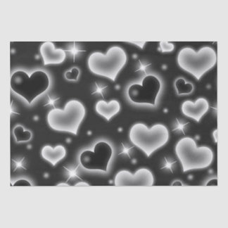 2000's heart tissue paper