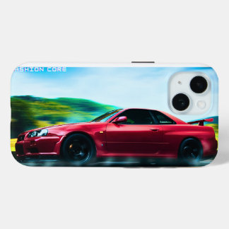 2000's sports car on iphone15 case mate cover