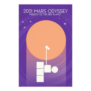 2001 mars odyssey photo print