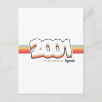 2001 The birth of legends
