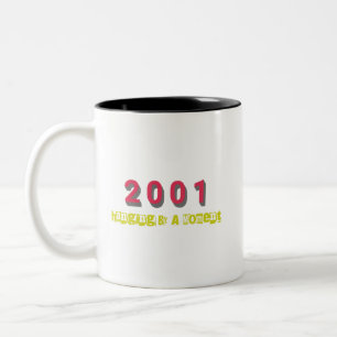 2001 Top Song, Hanging By A Moment Two-Tone Coffee Mug