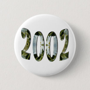 2002 6 CM ROUND BADGE
