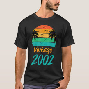 2002 Birthday T Shirts Vintage Turning 20 Years Ol