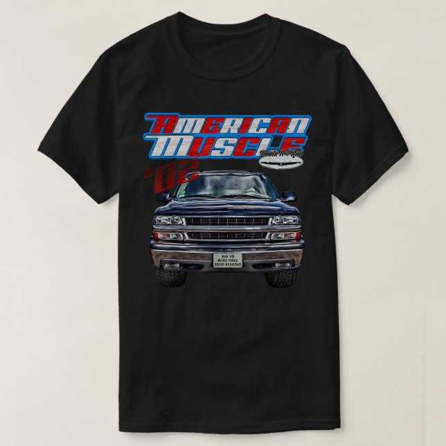 2002,Tahoe,Squarebody Truck,Yukon,Suburban,Silvera T-Shirt (Design Front)