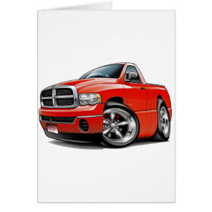 2003-08 Dodge Ram Red Truck