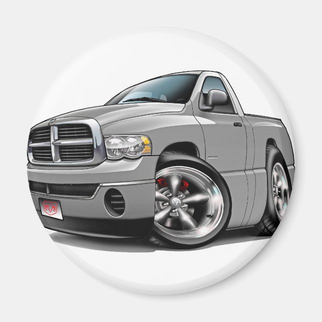 2003-08 Dodge Ram Silver Truck Magnet (Front)