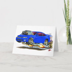 2004-06 GTO Blue Car Card