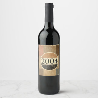 2004: A Vintage Mosaic Wine Label